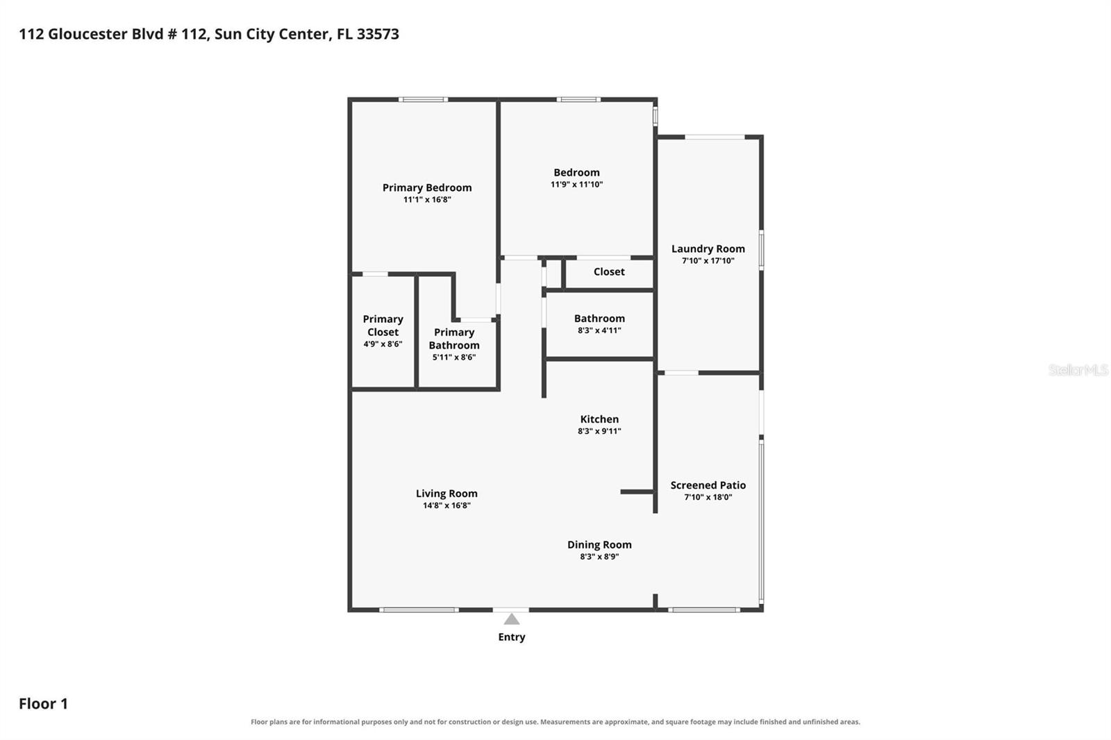 112 GLOUCESTER BLVD #345