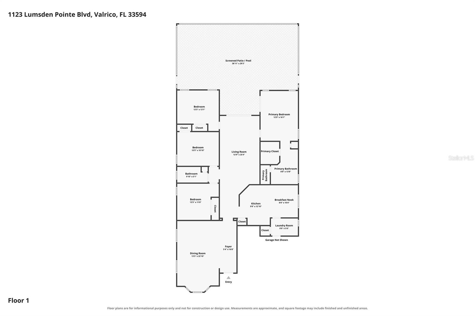 1123 LUMSDEN POINTE BLVD
