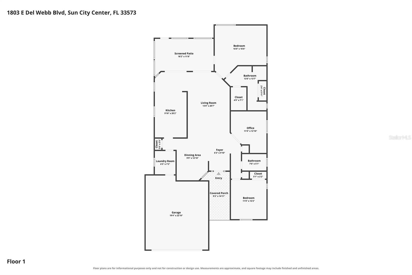 1803 E DEL WEBB BLVD